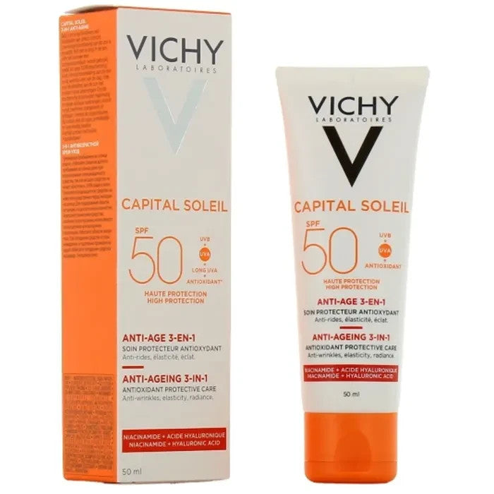 Anti-Aging Sunscreen SPF 50 with Antioxidants for Sensitive Skin 50ml