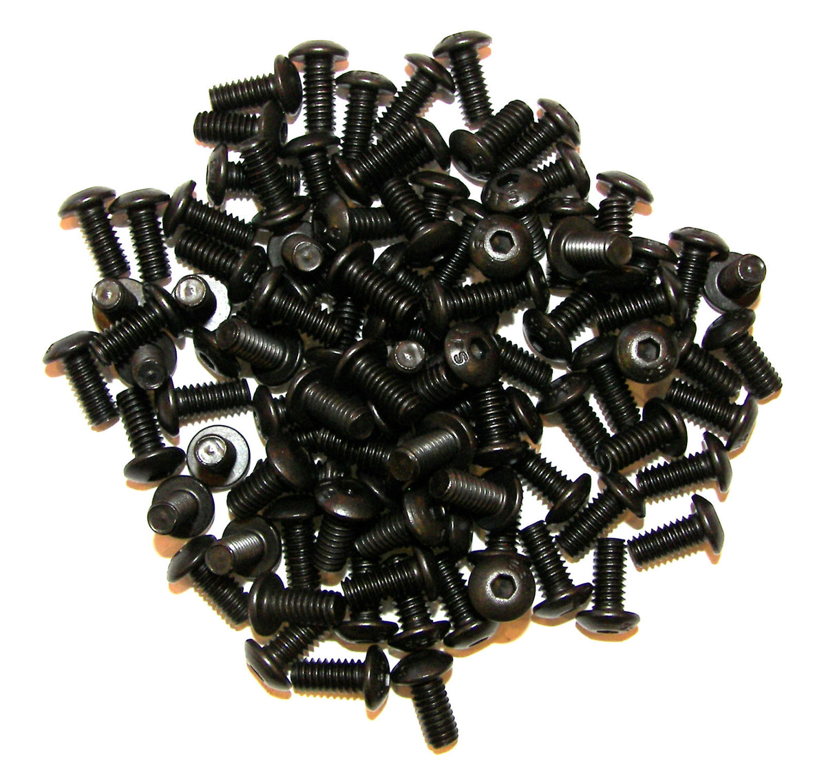 8-32 Button Head Screws 3/8" Grade 5 Steel - Lot of 8 Timeless Tattoo Supply