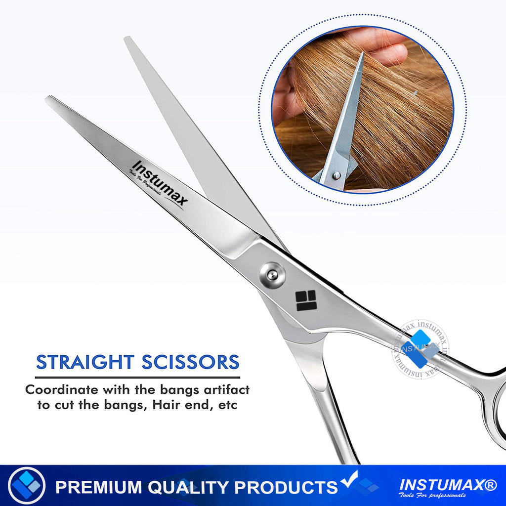 6-Inch Professional Barber Hair Cutting Scissors - German Steel