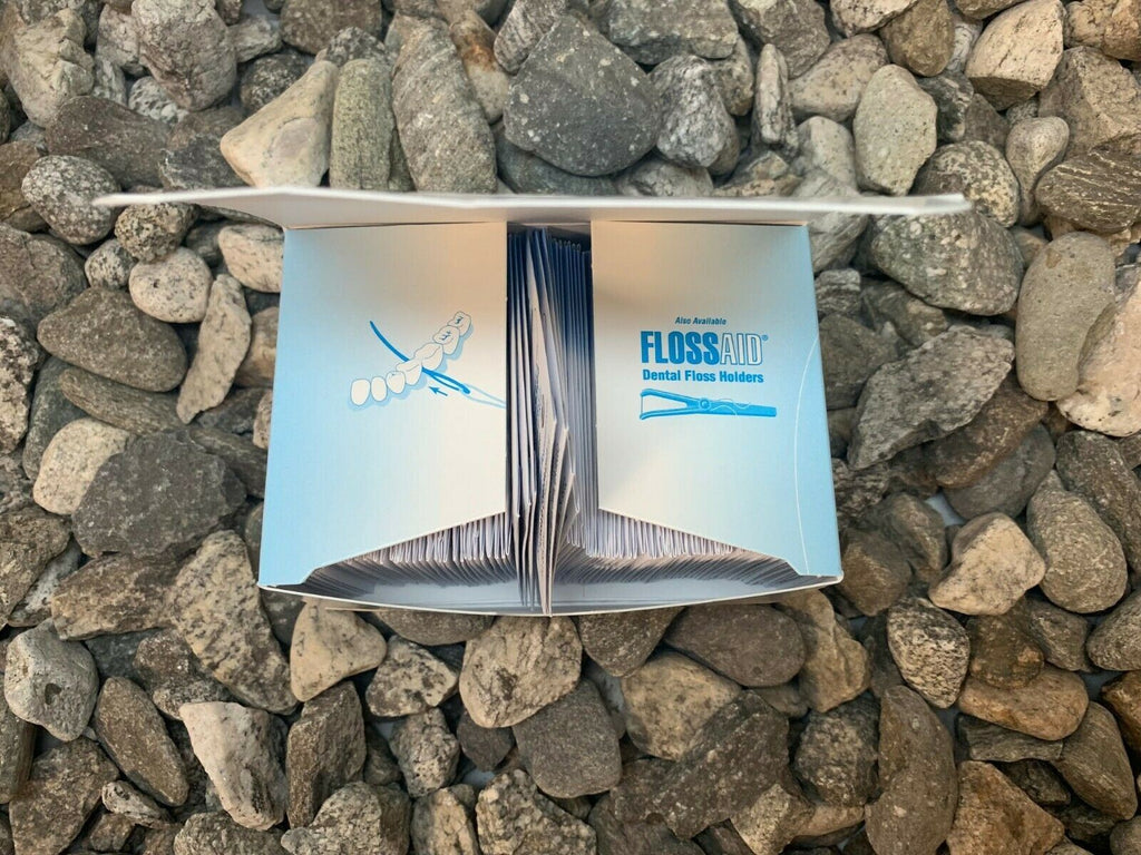 Dental Floss Threaders Pack of 1000 - Bridge Aid Oral Care Tool