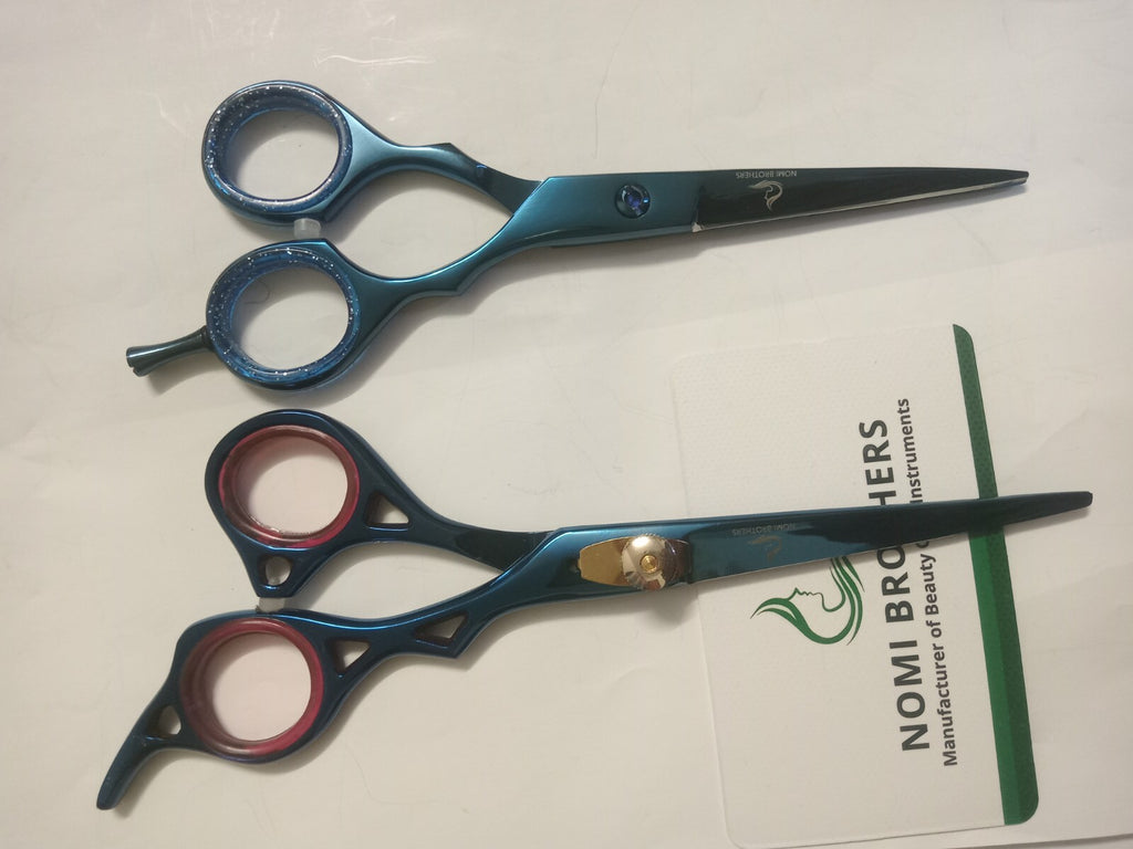 Professional Hair Cutting Scissors 6'' Japanese Surgical Steel Razor Edge