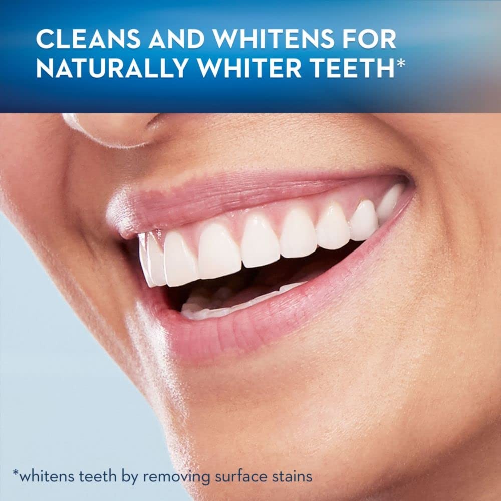 Electric Toothbrush Battery-Powered 3D White Stain Remover with Replaceable Heads