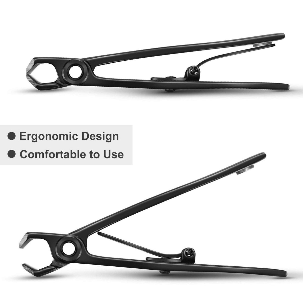 Heavy Duty Extra Large Toe Nail Clippers for Thick Nails - Professional Manicure Pedicure Tool