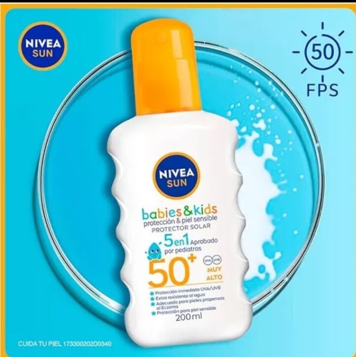Babies & Kids SPF 50 Sunscreen Spray 200ml - Protect & Gentle
