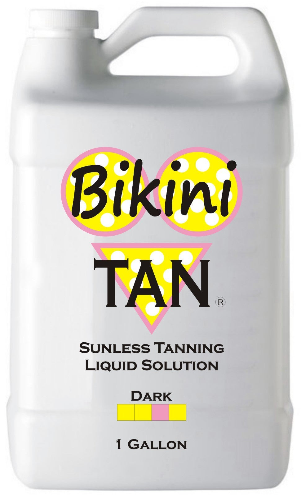 Dark Sunless Self Tanning Spray Solution - 1 Gallon with Applicator Mitt & Gloves