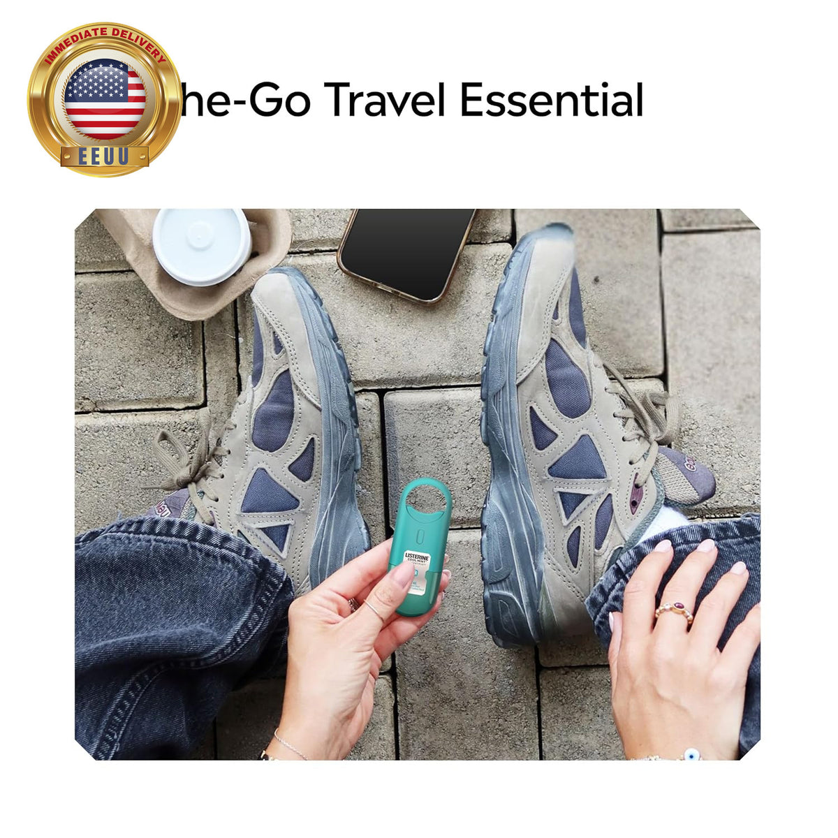 Pocketmist Oral Care Mist - Cool Mint, Travel Size, 2 Pack