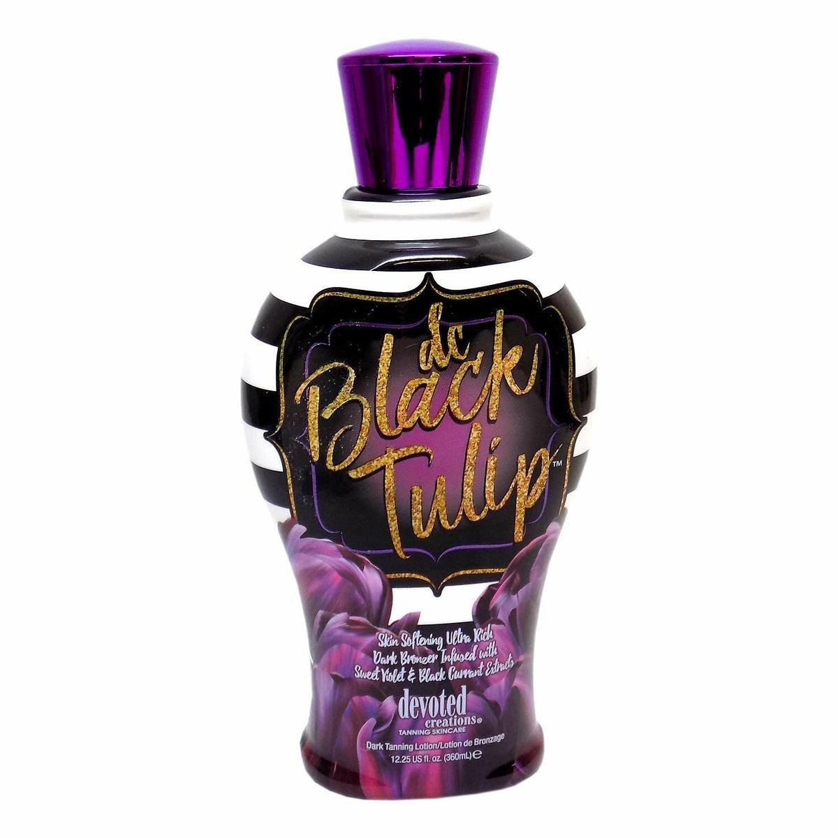 Dark DHA Bronzer Lotion with Hemp Seed & Blue Tansy - 12.25 oz