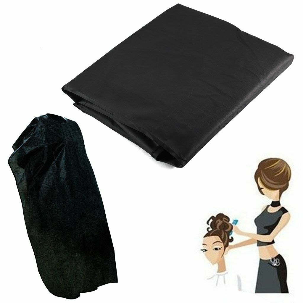 Salon Hair Cutting Cape and Brush Set for Barber and Hairdressing