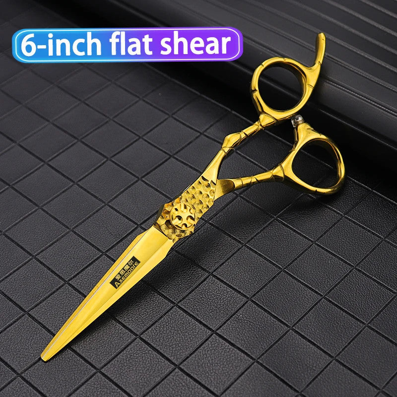 Professional Barber Scissors Set - Hair Cutting & Thinning Shears, 6 Inch
