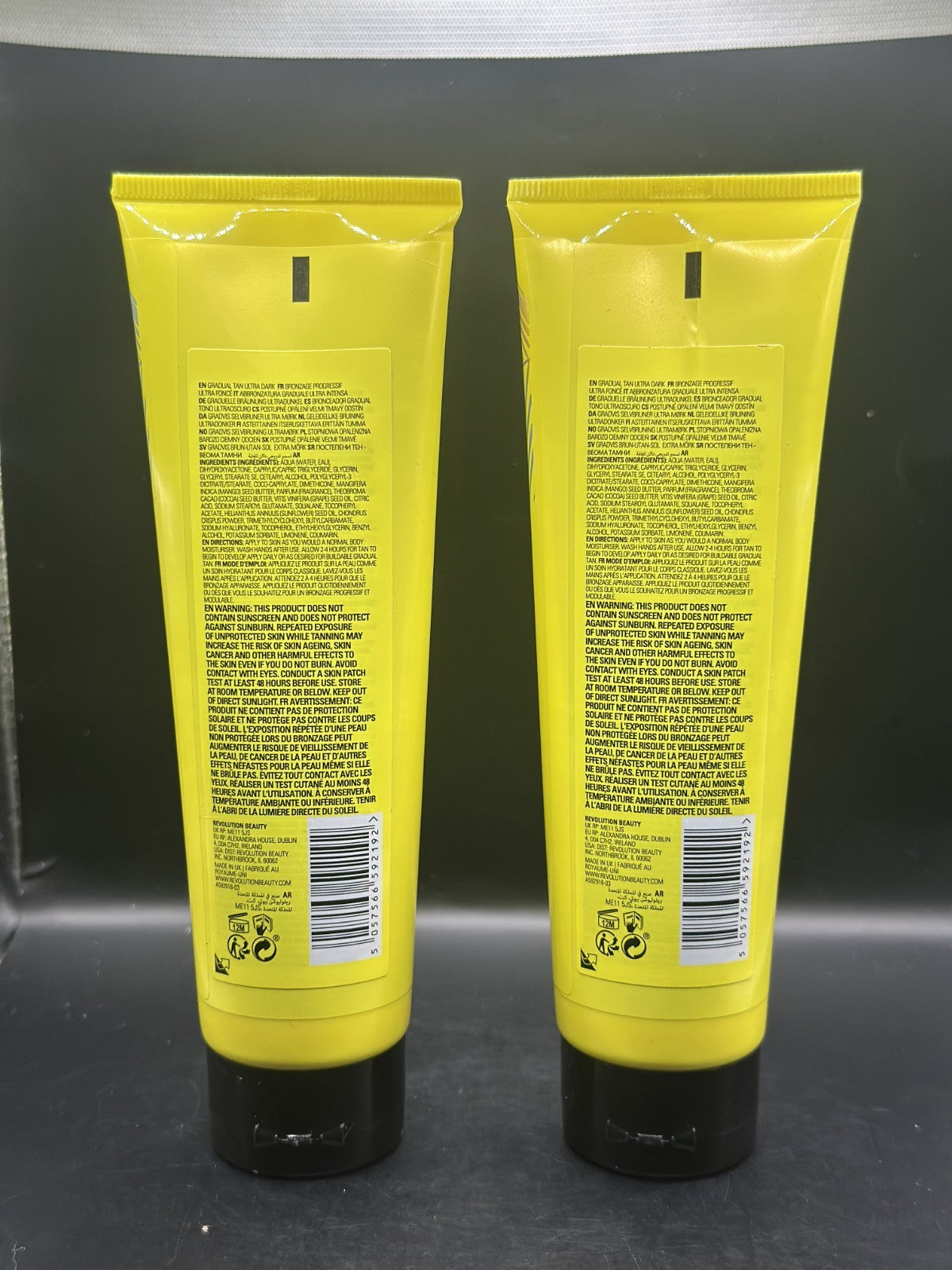 Ultra Dark Tanning Butter – Moisturizing Self Tanner for Bronzed Skin, 150ml (Pack of 2)