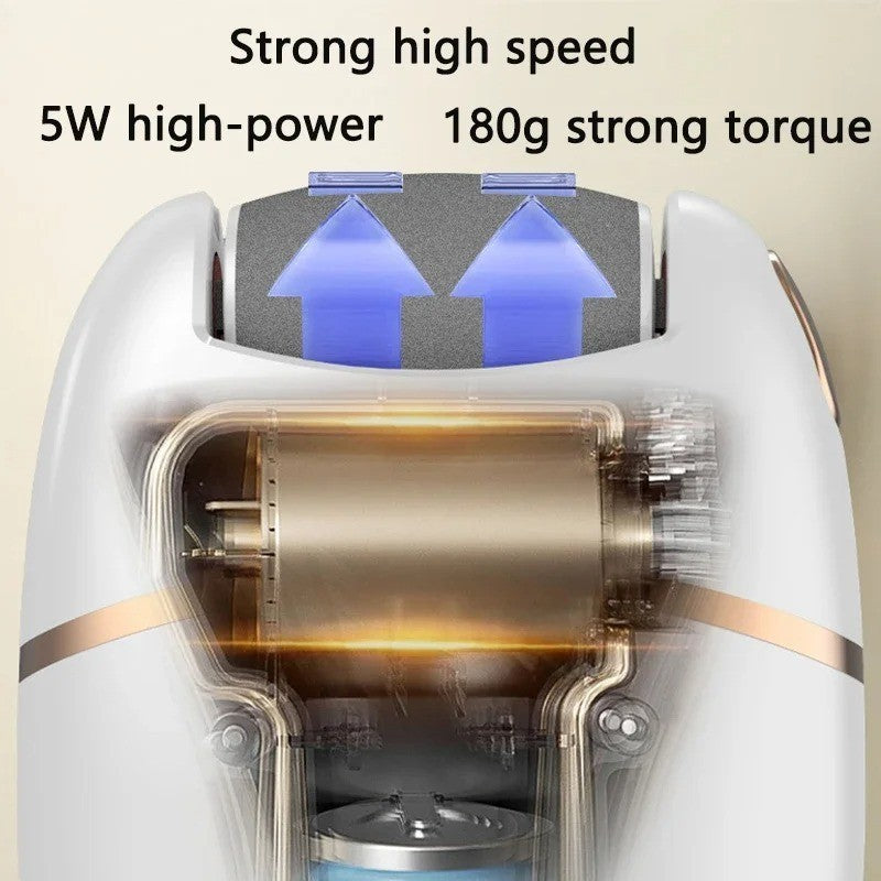 Rechargeable Electric Foot Grinder Callus Remover Dead Skin Scrubber for Foot Care