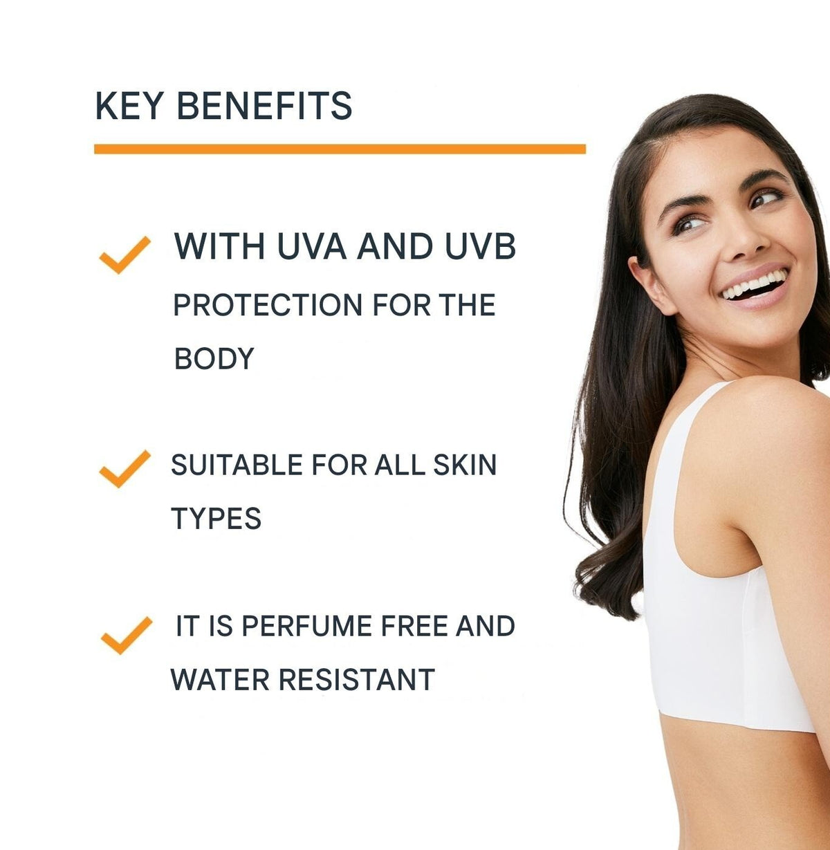 Eucerin SPF 50+ Sensitive Protect Sun Spray - Water-Resistant, Fragrance-Free, 200ml