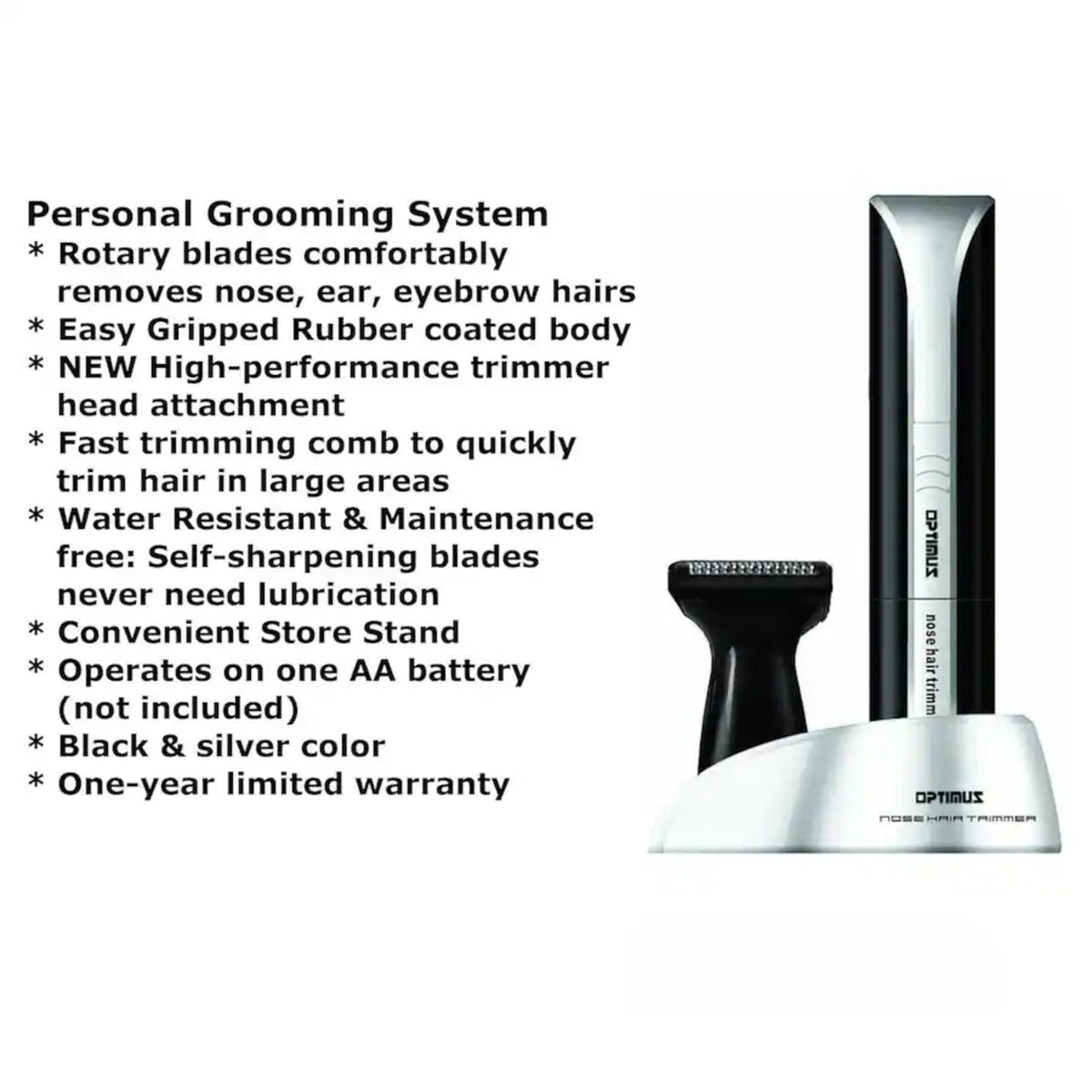 Battery Operated Grooming System for Household Use - Model 50003S