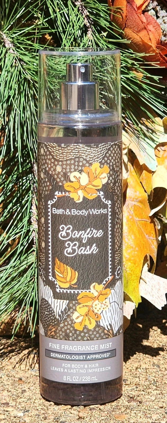 Fall Scent Bath & Body Works Body Care Set - Mist, Lotion, Cream, Wash