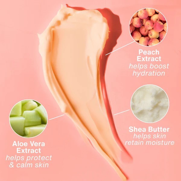 Hempz Juicy Peach Slices Body Moisturizer 17oz - Fresh, Fruity Scent