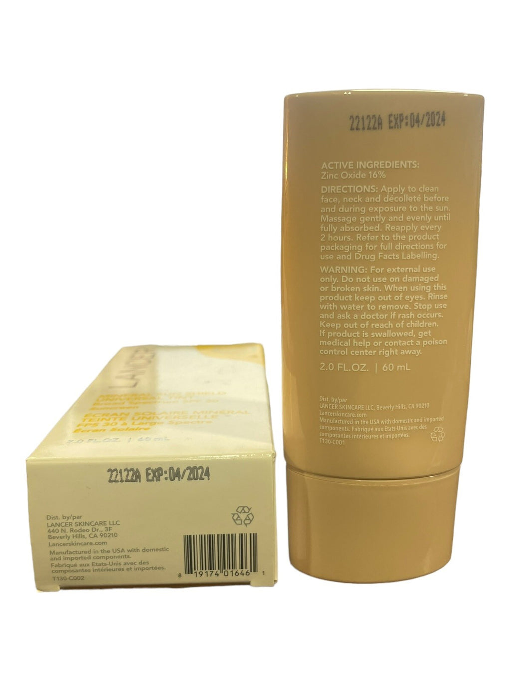 Mineral Sun Shield SPF 30 Sunscreen with Universal Tint - 2oz/60ml