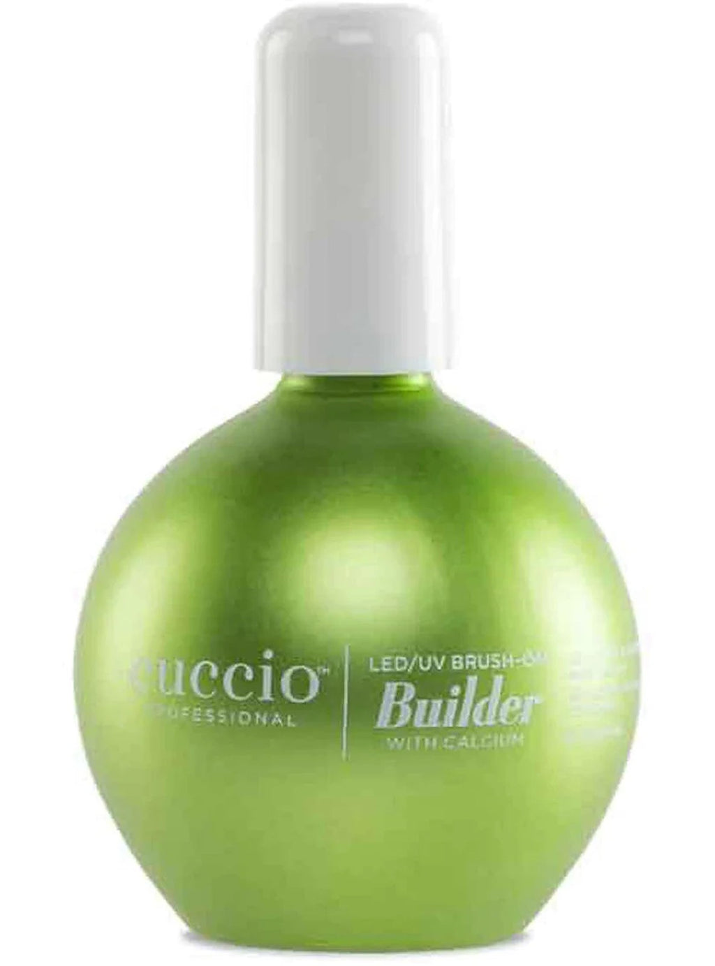LED UV Brush-On Builder Gel with Calcium for Nails, Clear - 2.5 Fl Oz