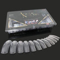240PCS Nail Forms for Poly Gel UV Gel - 12 Size Full Cover Nail Mold Set