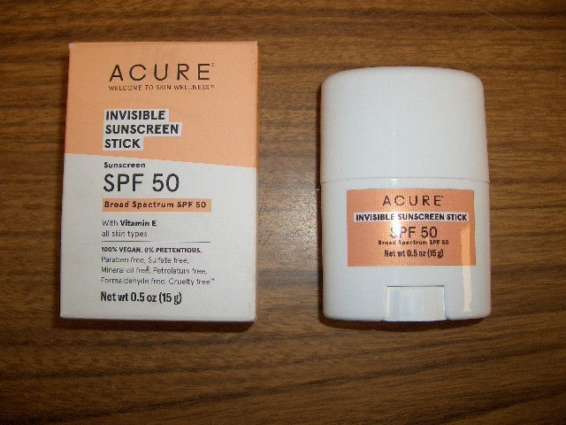 SPF 50 Sunscreen Stick with Vitamin E - Broad Spectrum Hydrating & Water-Resistant