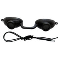 UV Protection Sun Goggles for Indoor Tanning Bed Eye Safety Black Glasses