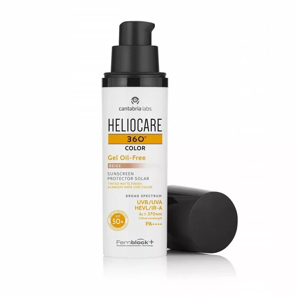 Oil-Free Tinted Sunscreen SPF50+ Beige for Face & Skin Protection