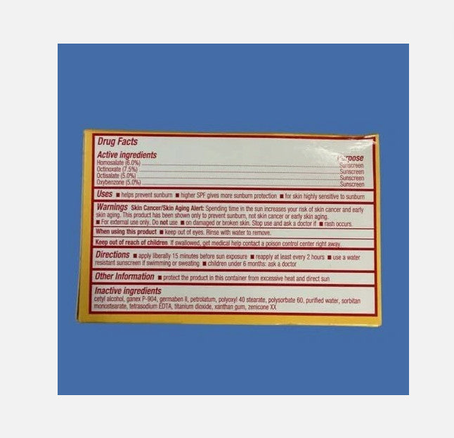 SPF 30 Sunscreen Lotion Packets for Sensitive Skin - 25 Single-Use Foil Packets
