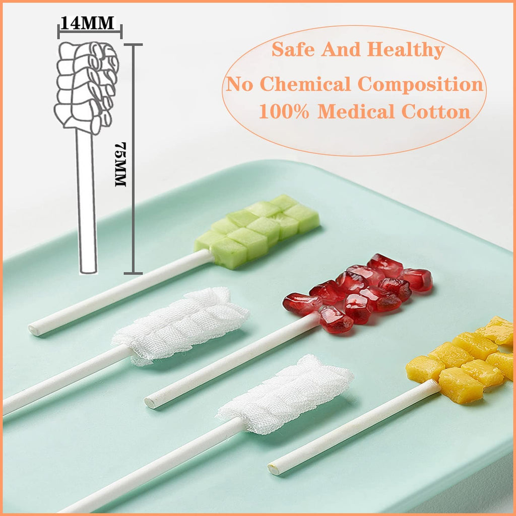 Baby Tongue Cleaner 100pcs Disposable Gauze Baby Oral Hygiene Stick