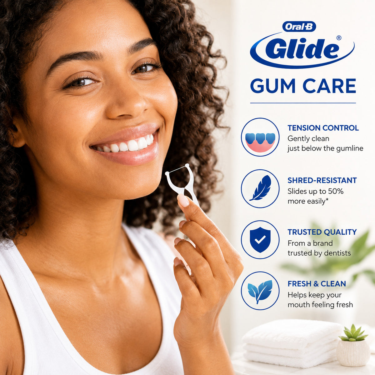 Dental Floss Picks for Deep Gum Care - 30 Count, 6 Pack