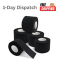 Disposable Barber Neck Strips - Black, 5 Rolls Salon Hairdressing Supplies