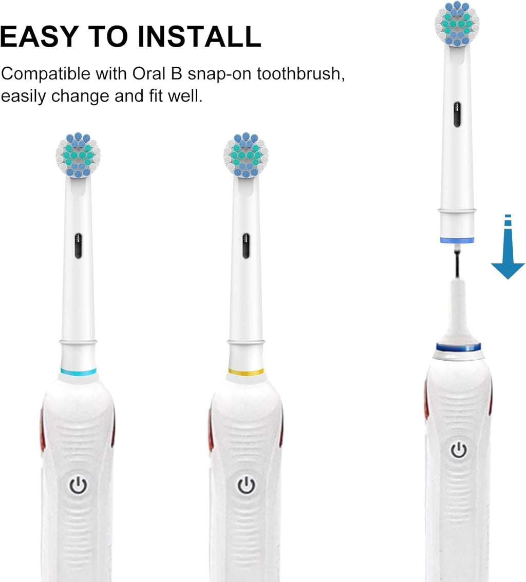 Extra Soft Replacement Toothbrush Heads for Oral-B Electric Toothbrushes