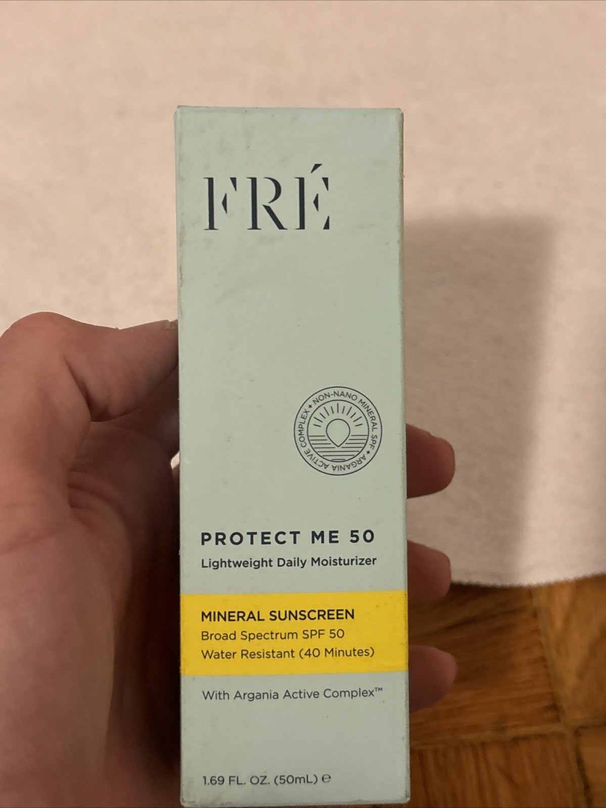 Mineral Sunscreen SPF 50 Lightweight Moisturizer - Fré Protect Me