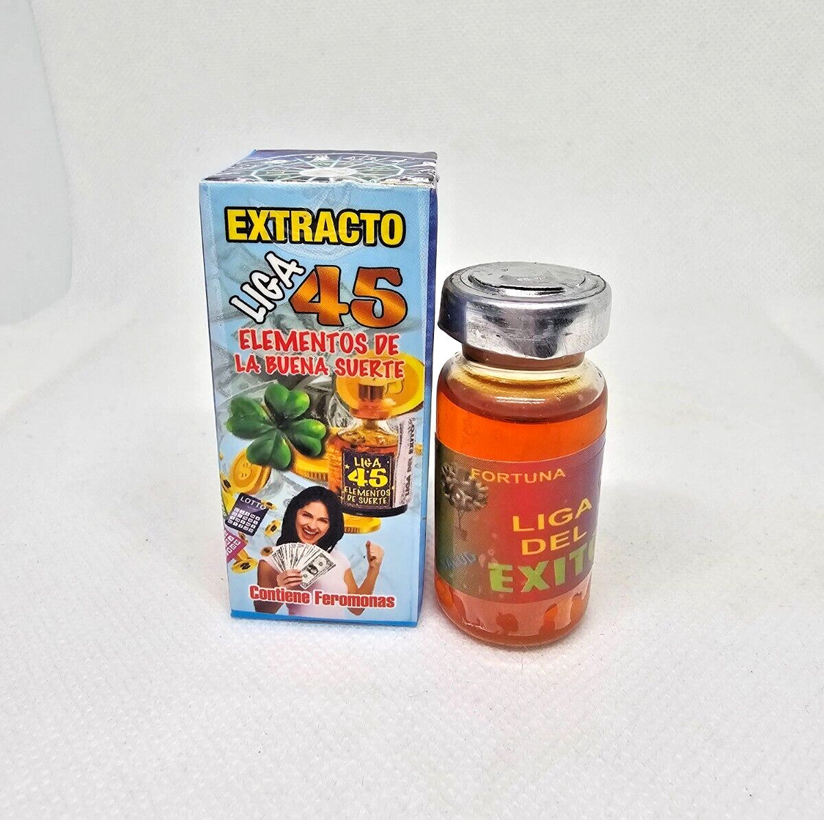 Good Luck Prosperity Amulet with Herbal Extract - Wealth and Protection Talisman