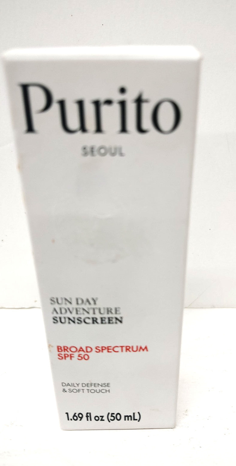 SPF50+ Sunscreen with UV Protection for Sensitive Skin 50ml - Lightweight, No White Cast