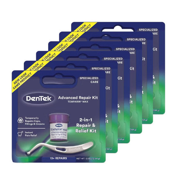 Temporary Dental Filling Repair Kit - 6 Pack for Lost Fillings & Crowns