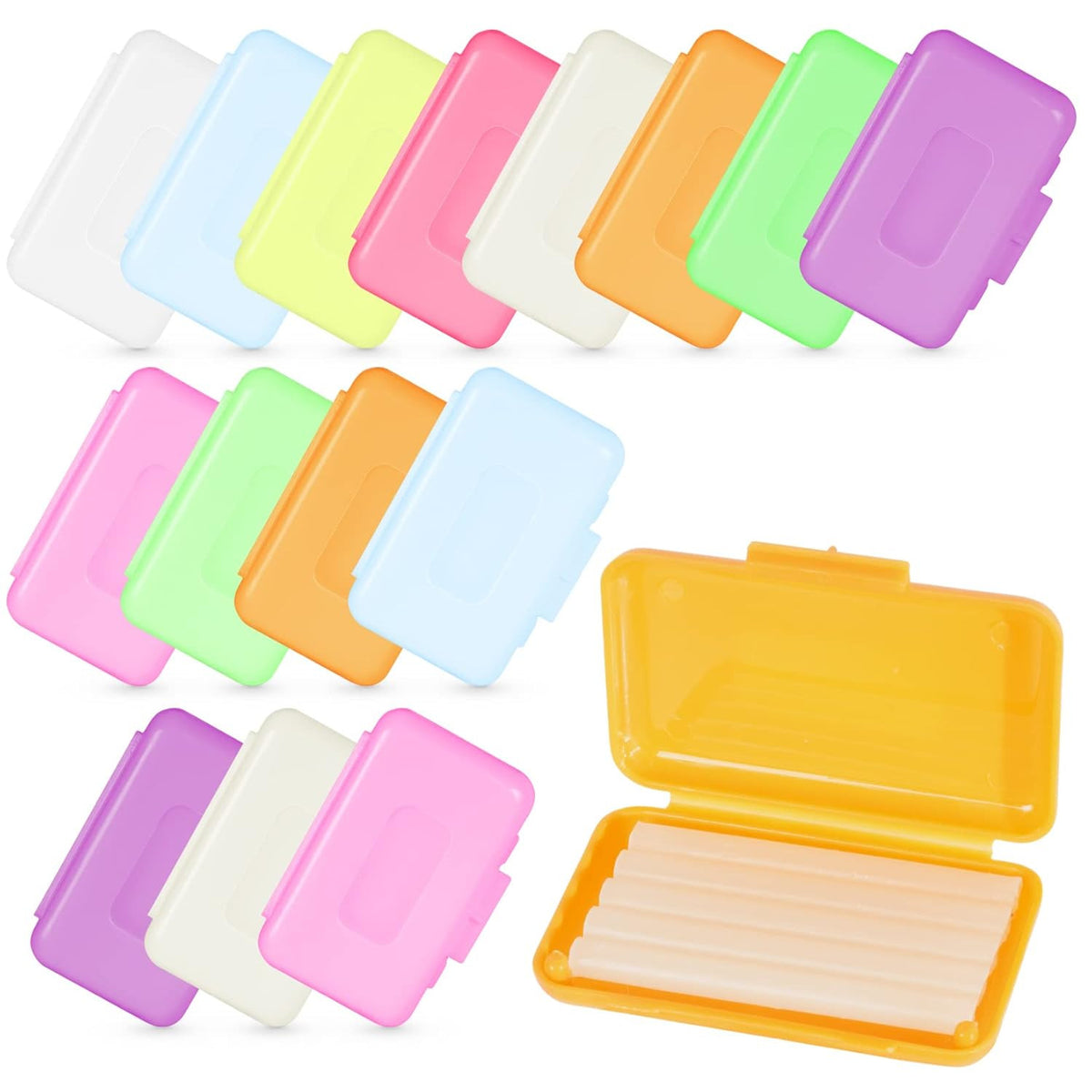 15-Pack Colorful Dental Brackets Orthodontic Wax for Tooth Comfort