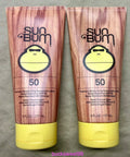 Sun Bum SPF 50 Moisturizing Sunscreen Lotion 6oz - 2 Pack, Sealed, Exp 3/27