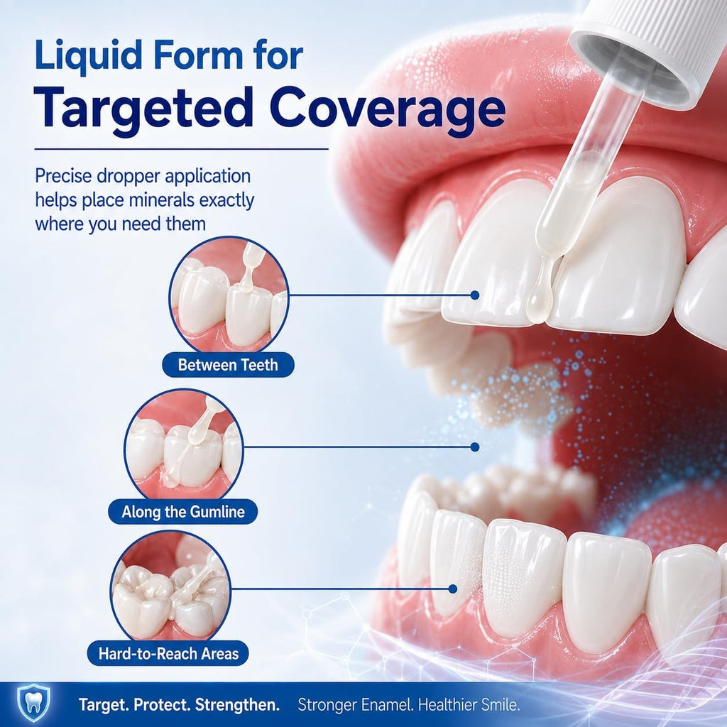 Cavity Healing Tooth Armor Liquid with Nano Hydroxyapatite 2.1 Fl Oz
