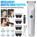 Men's Cordless Hair Clippers & Beard Trimmer Set with Multiple Combs