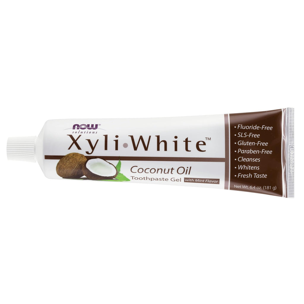 Fluoride-Free Toothpaste Gel with Xylitol 6.4oz Natural Fresh Flavor Vegan