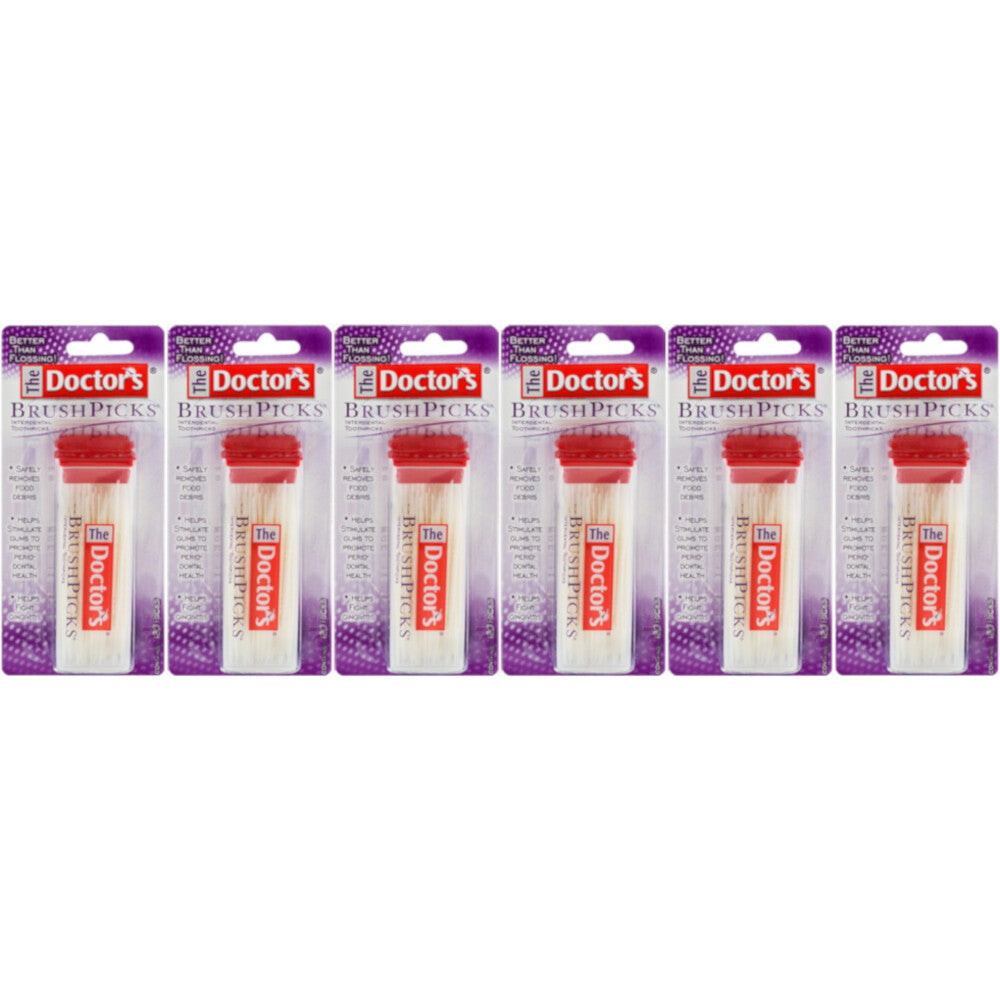 Interdental Toothpicks Pack - Safe Plaque Removal & Gum Stimulation, 720 Picks