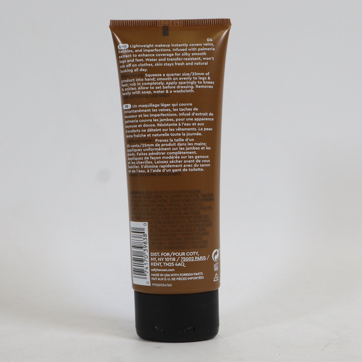 Water-Resistant Airbrush Leg Makeup Deep Shade 04 - Flawless Legs