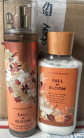 Bath & Body Works Fall In Bloom Fragrance Body Mist & Lotion Set