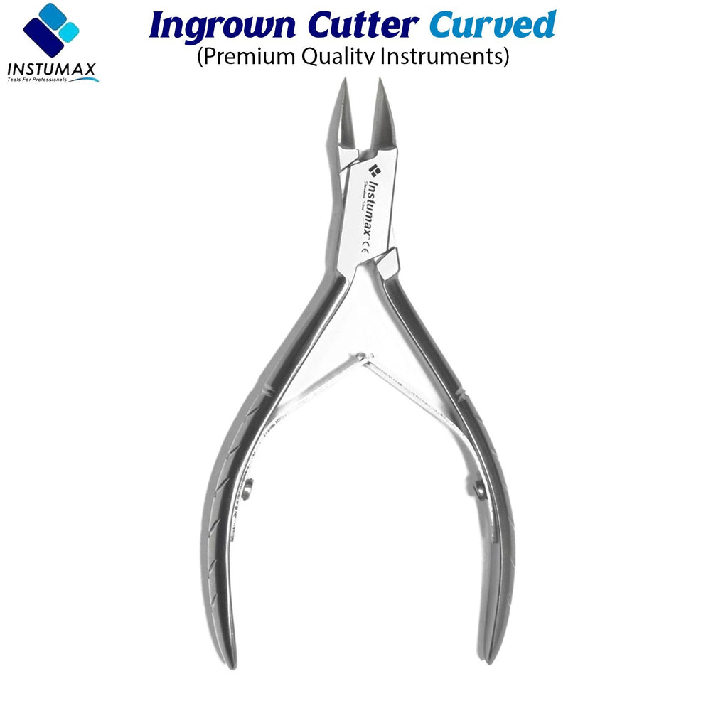 Stainless Steel Toenail Clipper for Thick & Ingrown Nails - Wide Jaw Cutter