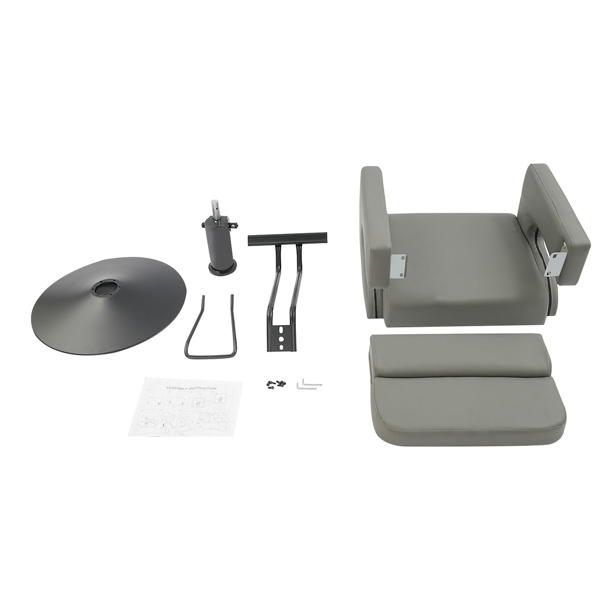 Hydraulic Salon Barber Chair for Hair Stylist & Spa - 330lb Capacity