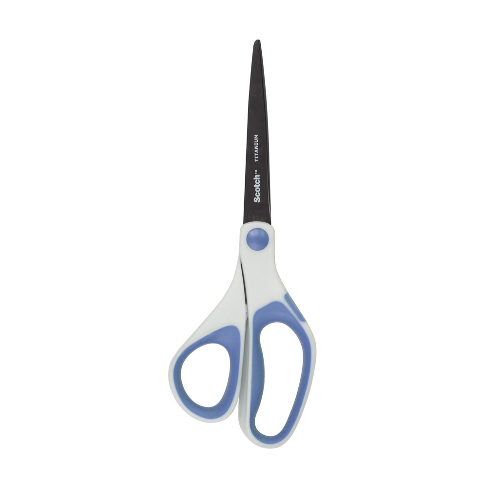 8-Inch Craft Scissors with Titanium Fused Blades and Soft Grip Handles