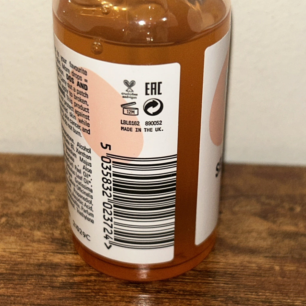 Self-Tanning Drops Light Peach for Face & Body - Vegan & Hydrating 50ml