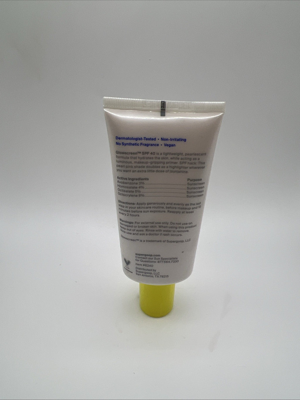 Supergoop Glow Screen SPF 40 Dawn - 1.7 oz Face Sunscreen with Glow Finish