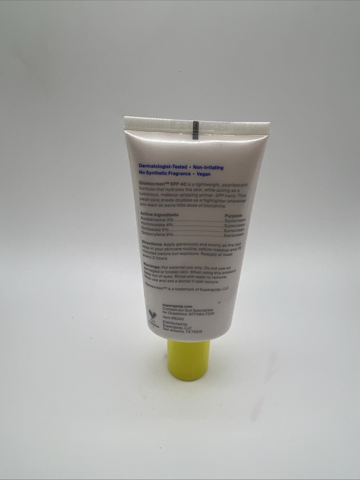 Supergoop Glow Screen SPF 40 Dawn - 1.7 oz Face Sunscreen with Glow Finish