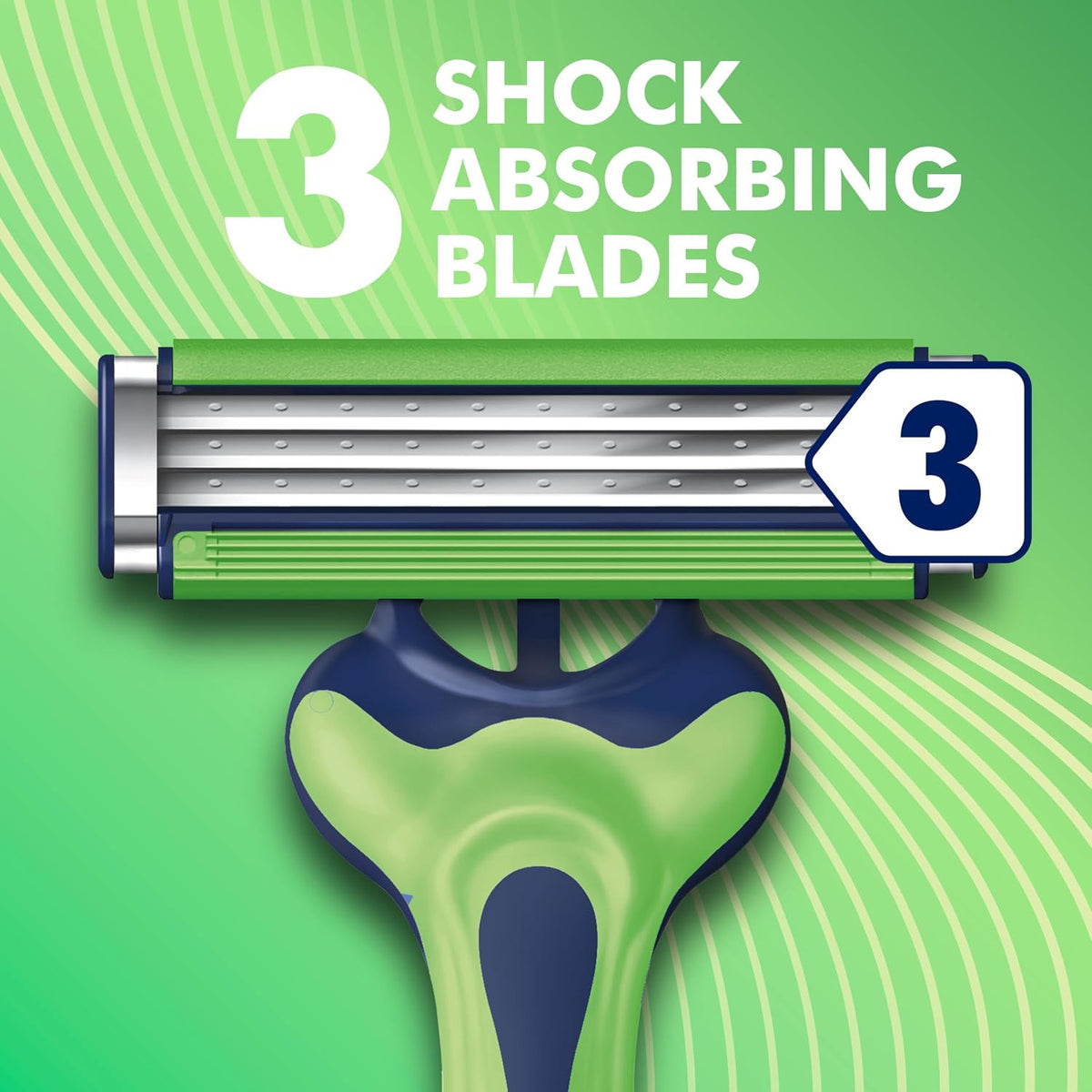 Gillette Sensor3 Sensitive Men’s Disposable Razors - 12 Pack, Up to 12 Shaves