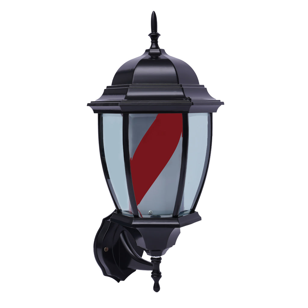 20 Inch LED Rotating Sign Light for Barbershops and Salons